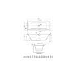 Ideal Standard Tempo Cube 170x75cm Double Ended Bath E2583