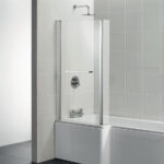 Ideal Standard Tempo Cube L-Shaped 1700 x 850mm Left Shower Bath, Panel & Screen