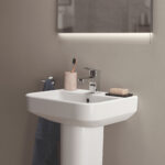 Ideal Standard i.Life B 450mm 1 Tap Hole Basin & Full Pedestal