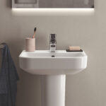 Ideal Standard i.Life B 450mm 1 Tap Hole Basin & Full Pedestal