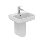 Ideal Standard i.Life B 450mm 1 Tap Hole Basin & Semi Pedestal