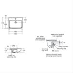 Ideal Standard i.life B 55cm Semi-Countertop Basin 1 Taphole E2604