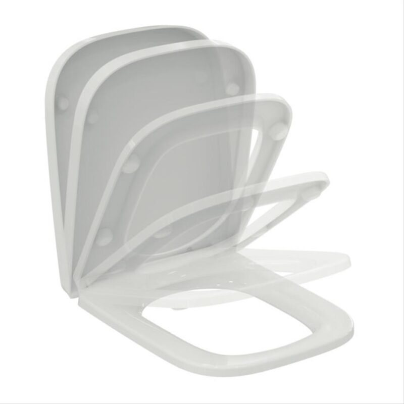 Ideal Standard i.life B RimLS+ Back to Wall Toilet Pan & Soft Close Seat Pack