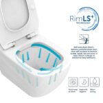 Ideal Standard i.life B Back to Wall Toilet Pan with RimLS+ Technology