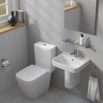 Ideal Standard i.Life B Rimless Close Coupled Toilet with Soft Close Wrapover Seat