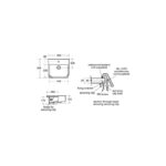 Ideal Standard Concept 50cm Semi Countertop Basin 1 Taphole