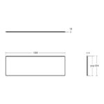 Ideal Standard Unilux 160cm Bath Front Panel E3183
