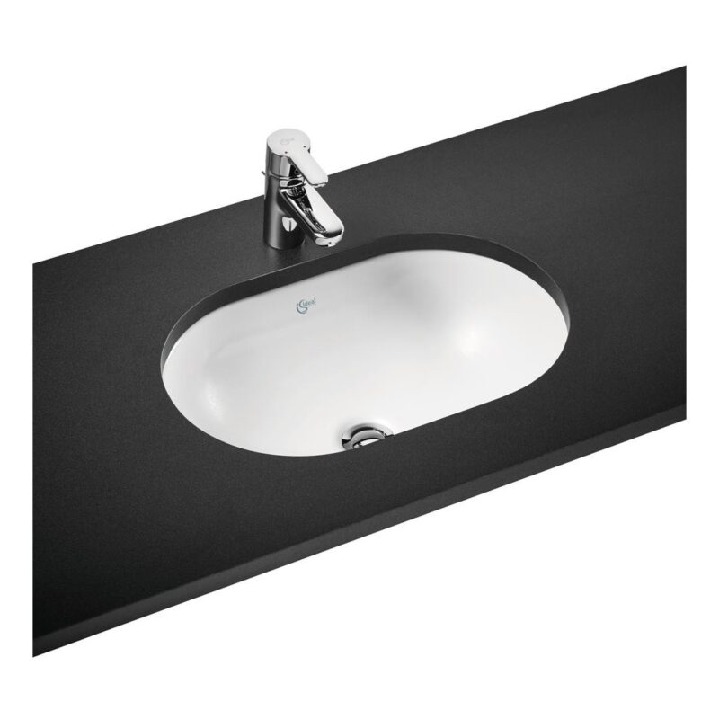Ideal Standard Concept Oval 55cm Under-Countertop Basin E5020 Ideal Standard Concept Oval 55cm Under-Countertop Basin E5020