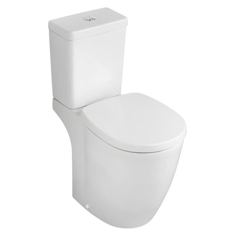 Ideal Standard Concept Freedom Raised Height Toilet with Standard Seat