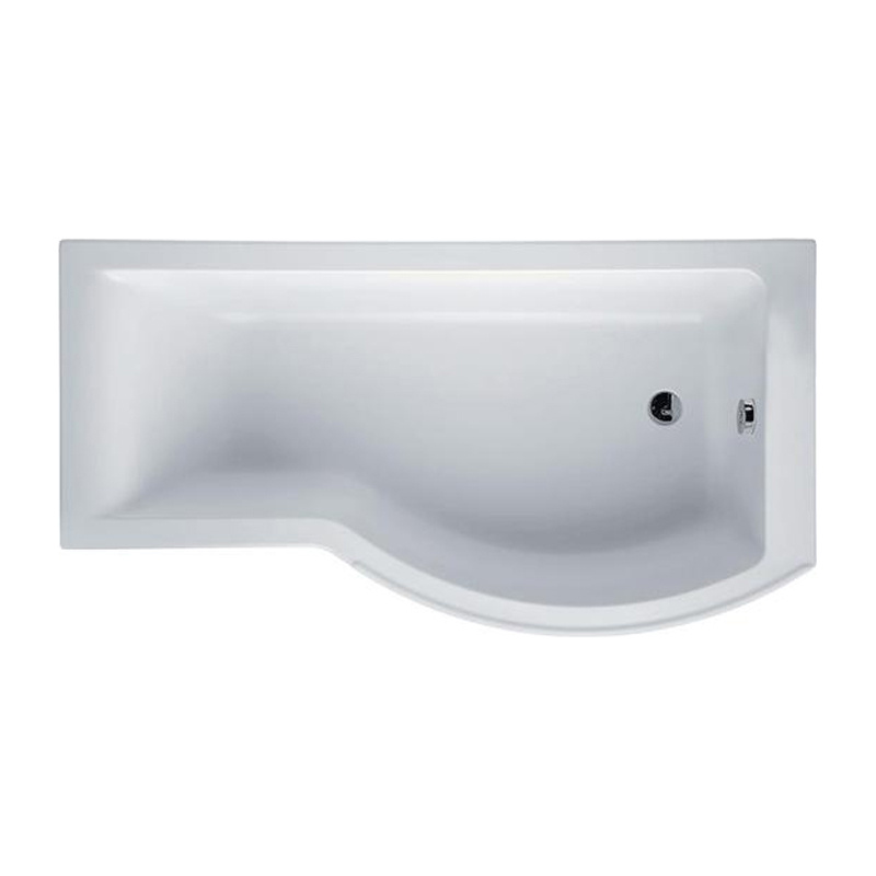 Ideal Standard Concept P-Shaped 1700 x 900mm Right Shower Bath, Panel & Screen Ideal Standard Concept P-Shaped 1700 x 900mm Right Shower Bath, Panel & Screen