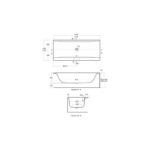 Ideal Standard Concept 170x75cm Double Ended Bath No Tapholes