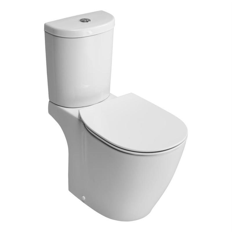 Ideal Standard Concept Slim Toilet Seat & Cover, Slow Close