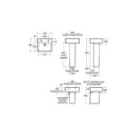 Ideal Standard Concept Semi Pedestal E7840