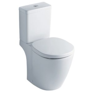 Ideal Standard Concept Space Compact Pan, Cube Cistern & Slow Seat