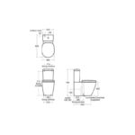 Ideal Standard Concept 6/4 Litre Close Coupled Cistern E7859