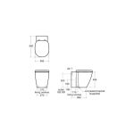 Ideal Standard Concept Back To Wall WC E7916