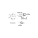 Ideal Standard Concept Sphere 55cm Semi Countertop Basin 1TH