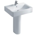 Ideal Standard Concept Cube 60cm Basin & Pedestal