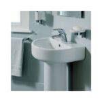 Ideal Standard Concept Arc 450mm 1 Taphole Basin & Full Pedestal