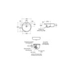 Ideal Standard Concept Sphere 45cm Semi Countertop Washbasin 1TH