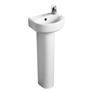 Ideal Standard Concept Arc 35cm Right Taphole Basin & Pedestal