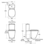 Ideal Standard Concept Toilet with 4/2.6 Litre Cistern & Soft Close Seat