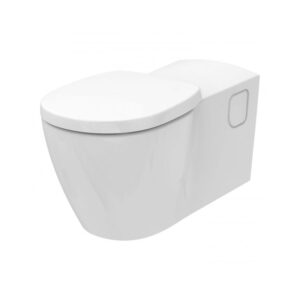 Ideal Standard Concept Freedom Rimless Wall Hung Toilet & Standard Seat
