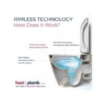 Ideal Standard Concept Freedom Rimless Wall Hung Toilet & Seat Only