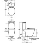 Ideal Standard Concept Aquablade Close Coupled WC Pan E8229