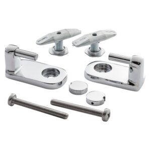 Ideal Standard Creat Normal Close Seat & Cover Hinge Set Chrome