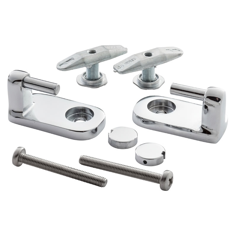 Ideal Standard Create Normal Close Seat & Cover Hinge Set Chrome Ideal Standard Create Normal Close Seat & Cover Hinge Set Chrome