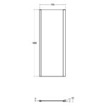 Ideal Standard Connect 2 800mm Side Panel K9415