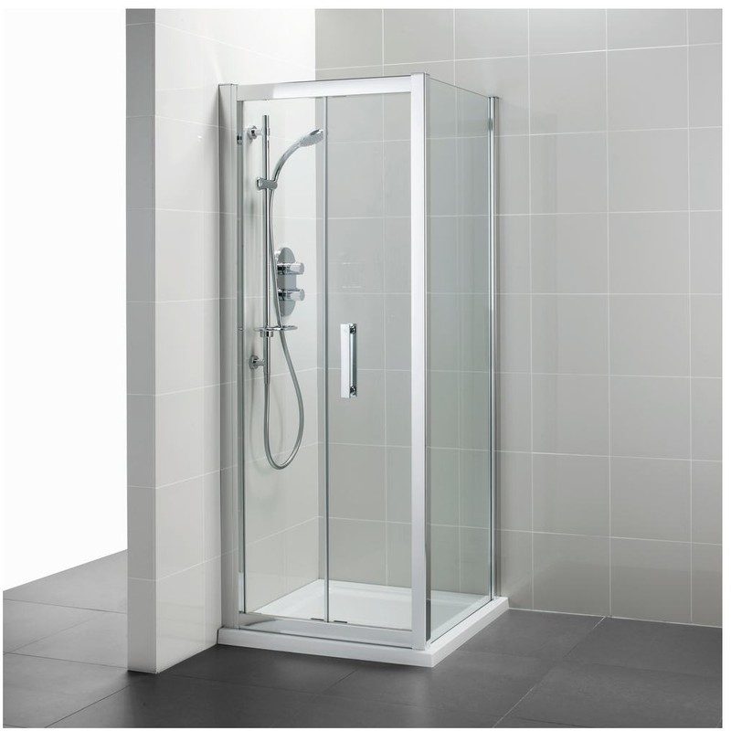 Ideal Standard Synergy 800mm Infold Door L6207 Bright Silver