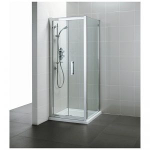 Ideal Standard Synergy 900mm Infold Door L6208 Bright Silver