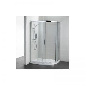 Ideal Standard Synergy 900x800mm Offset Quadrant L6286 Silver