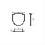 Ideal Standard Concept Towel Ring N1384