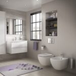 Ideal Standard Concept Toilet Brush with Wall Mount Holder N1396