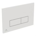 Ideal Standard Solea P2 Pneumatic Dual Flushplate White