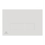 Ideal Standard Solea P2 Pneumatic Dual Flushplate White