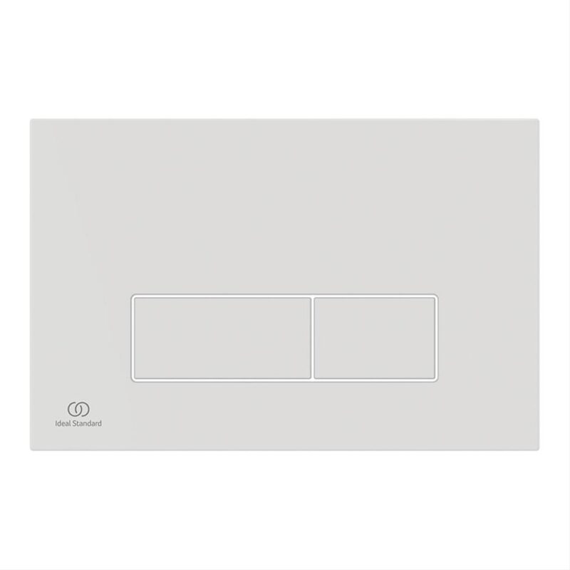 Ideal Standard Solea P2 Pneumatic Dual Flushplate White
