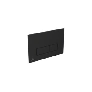 Ideal Standard Oleas Pneumatic Dual Flushplate R0119 Black