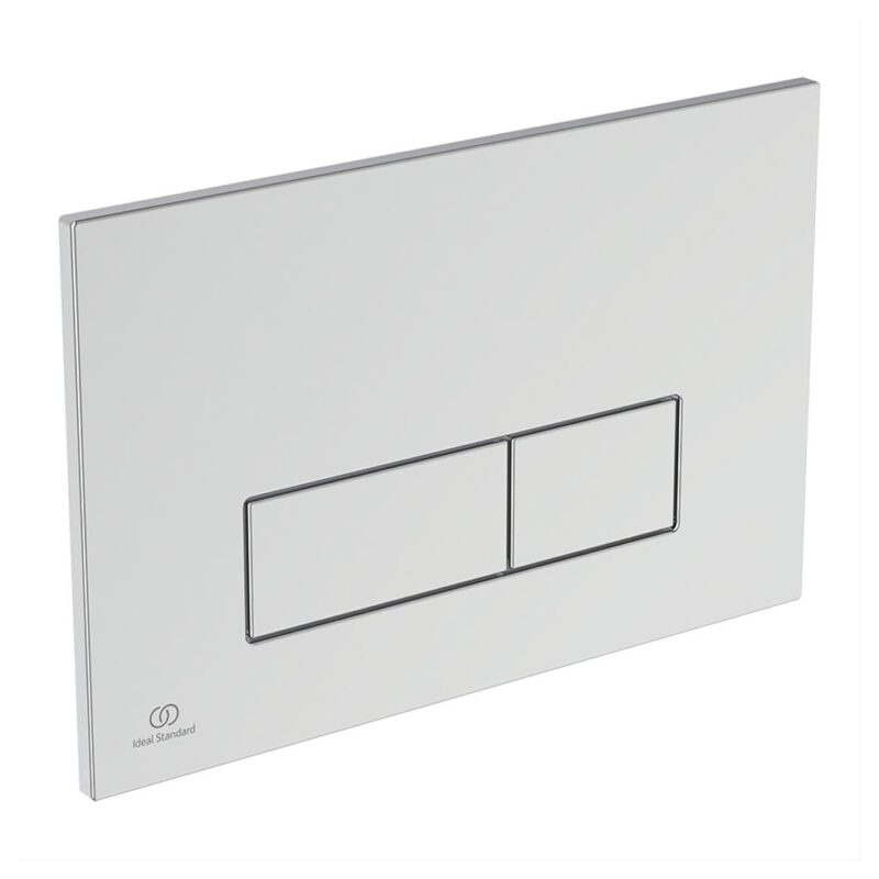 Ideal Standard Oleas P2 Pneumatic Dual Flush Plate Chrome R0119 Ideal Standard Oleas P2 Pneumatic Dual Flush Plate Chrome R0119