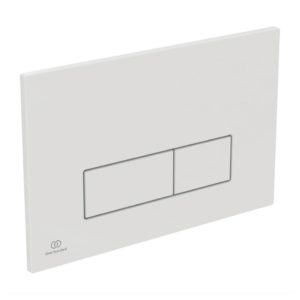 Ideal Standard Oleas P2 Pneumatic Dual Flush Plate White