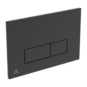 Ideal Standard Oleas M2 Mechanical Dual Flushplate Black