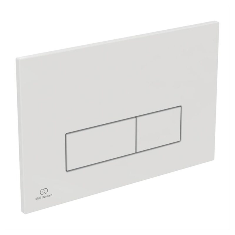 Ideal Standard Oleas M2 Mechanical Dual Flushplate White Ideal Standard Oleas M2 Mechanical Dual Flushplate White