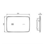 Ideal Standard Altes Electronic (Proximity) Flushplate White