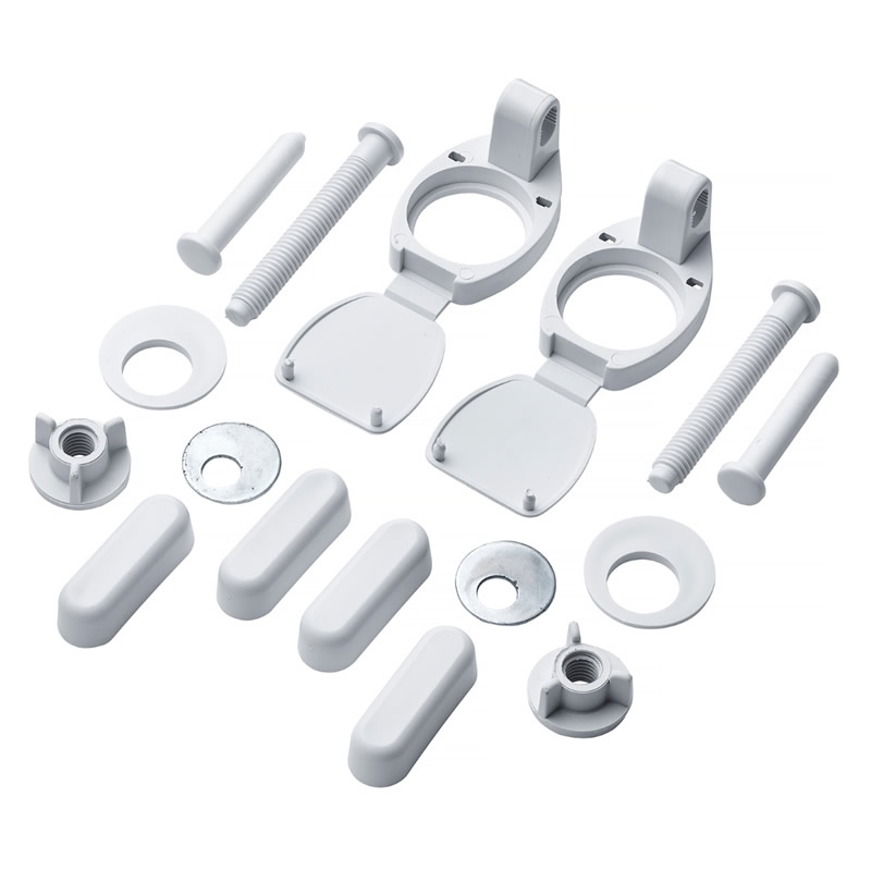 Ideal Standard Orion Seat & Cover Hinge Set White Ideal Standard Orion Seat & Cover Hinge Set White