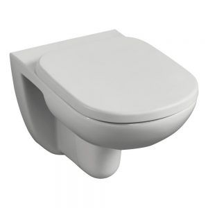 Ideal Standard Tempo Wall Hung WC Bowl & Soft Close Seat Pack