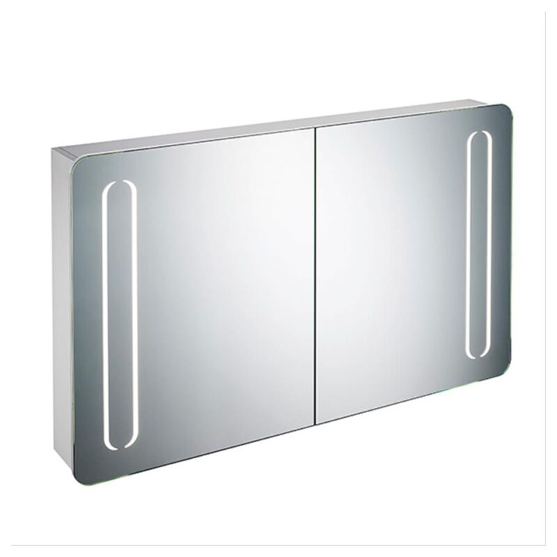 Ideal Standard 120cm Mirror Cabinet with Bottom & Front Light Ideal Standard 120cm Mirror Cabinet with Bottom & Front Light
