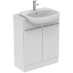 Ideal Standard Tesi 55cm Semi-Countertop Basin 1 Hole T3526